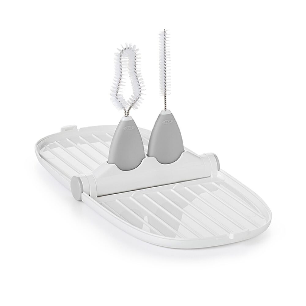 Breast Pump Parts Drying Rack with Detail Brushes V2