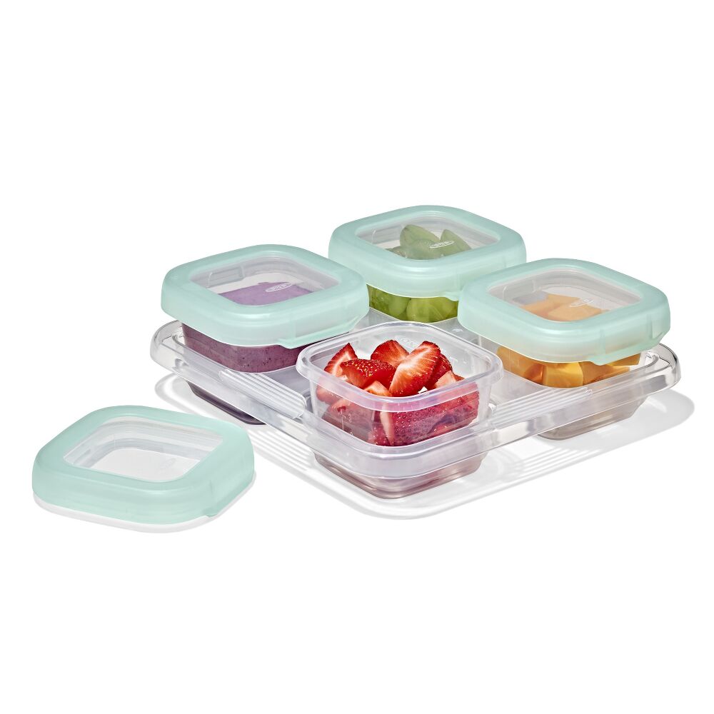 Baby Blocks Food Storage Containers (4 oz) - Opal C3