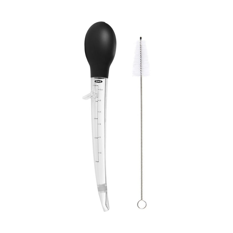Angled Baster With Cleaning Brush L8