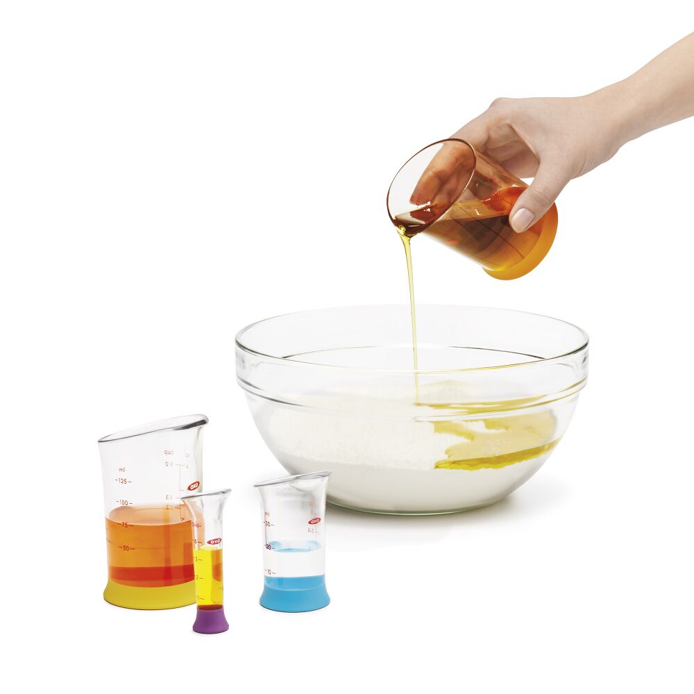 7 Piece Liquid Measuring Beaker Set H3