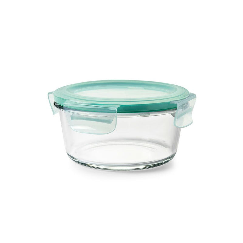 OXO Good Grips 4 Cup Smart Seal Glass Round Container W5