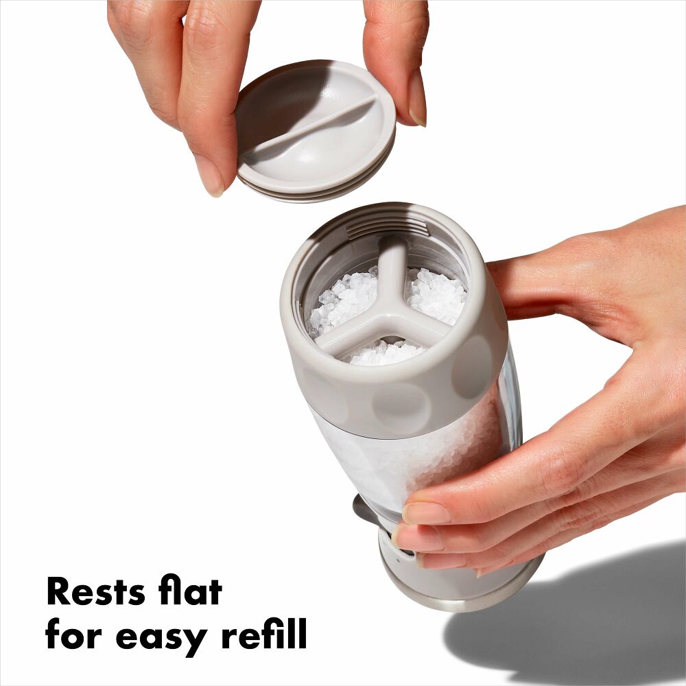Contoured Mess-Free Salt Grinder G8