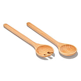 Beechwood Salad Servers – 2-Piece Set O9
