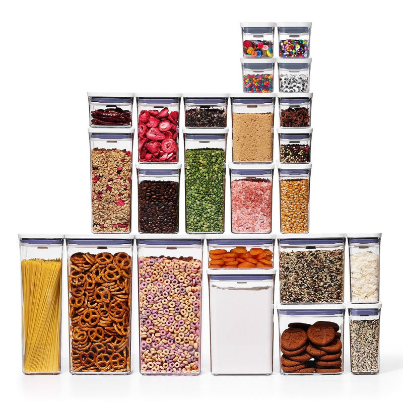 20-Piece POP Container Set & POP 4-Piece Mini Container Set Bundle Z7