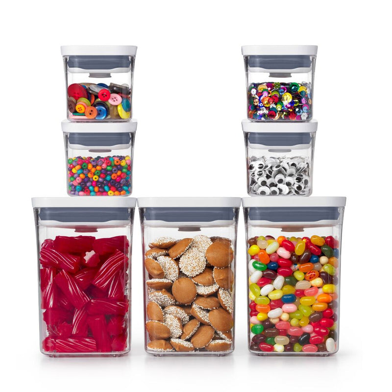 POP 4-Piece Mini Container Set & 3-Piece POP Container Value Set Bundle B1