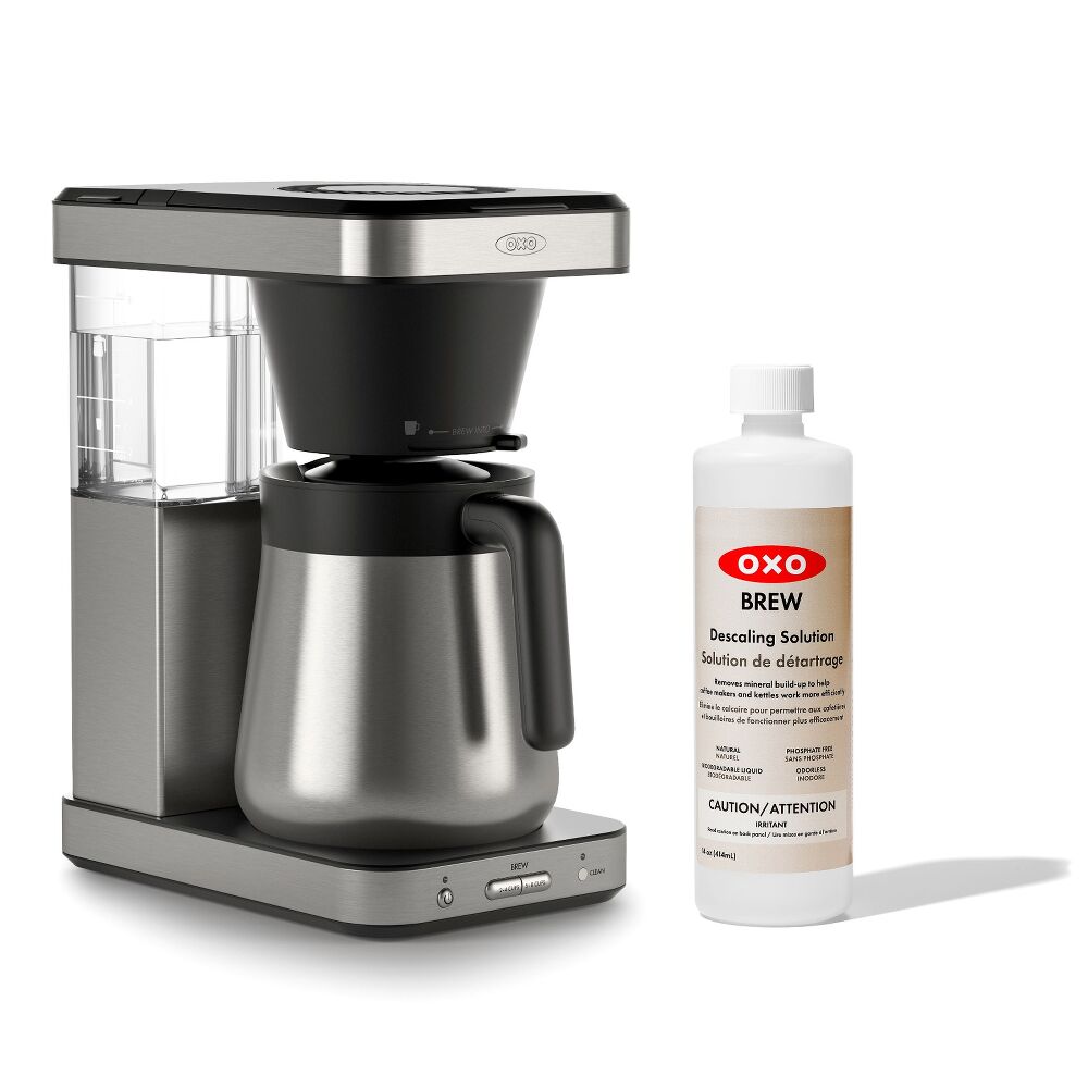 8-Cup Coffee Maker & Descaling Solution Bundle L7