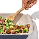 3 Qt Rectangular Stoneware Baking Dish H1