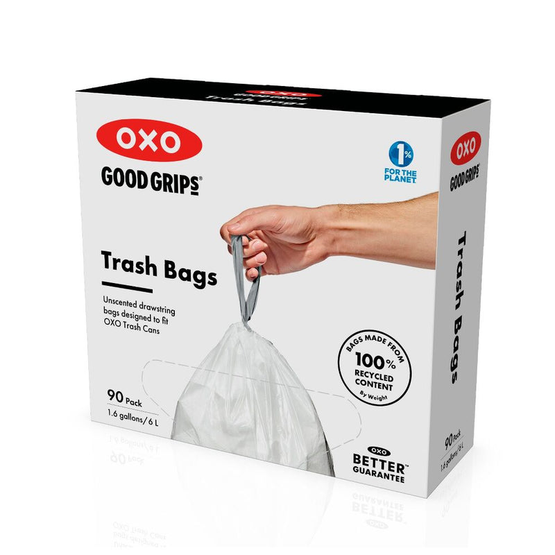 Trash Bags - 1.6 gallons/6L - 90-Pack V8
