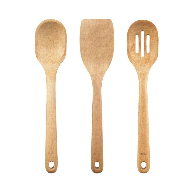 3 Piece Wooden Utensil Set U4