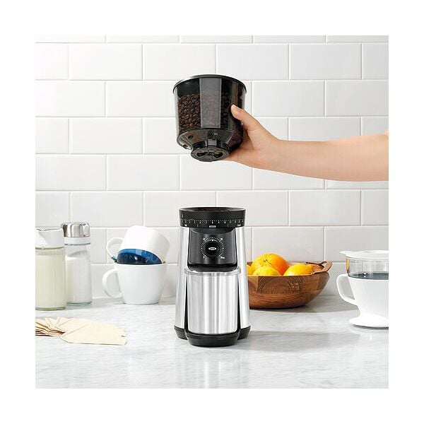 Replacement Hopper with Lid for Conical Burr Coffee Grinder L0