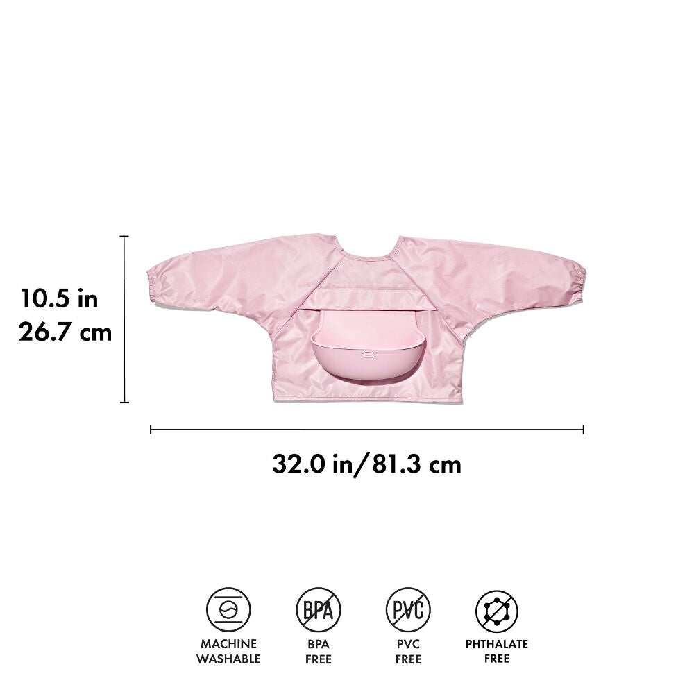 Sleeved Roll-Up Bib - Blossom X9