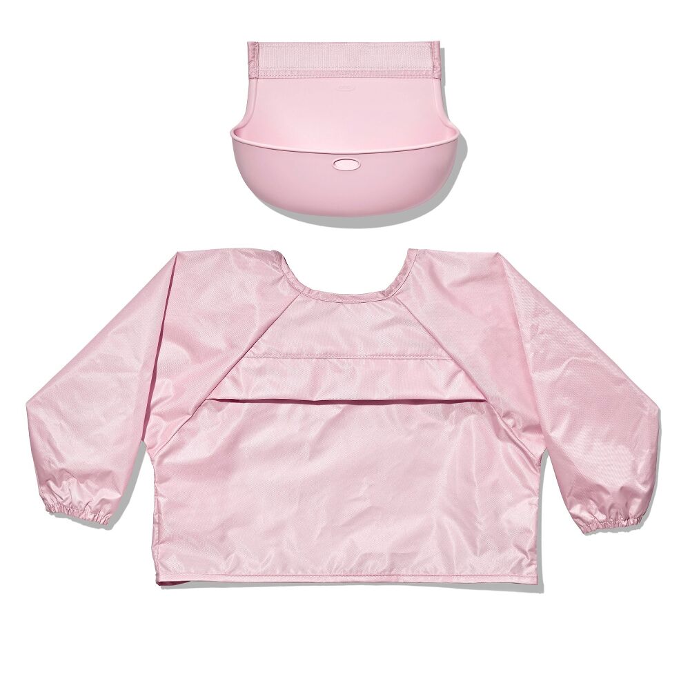 Sleeved Roll-Up Bib - Blossom X9