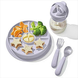 Stick & Stay Suction Divided Plate P1