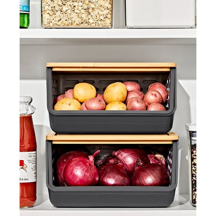 Produce Saver - Root Vegetable Bin with Lid O4