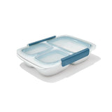 Prep & Go 4.1-Cup Divided Container - Ocean Blue C3