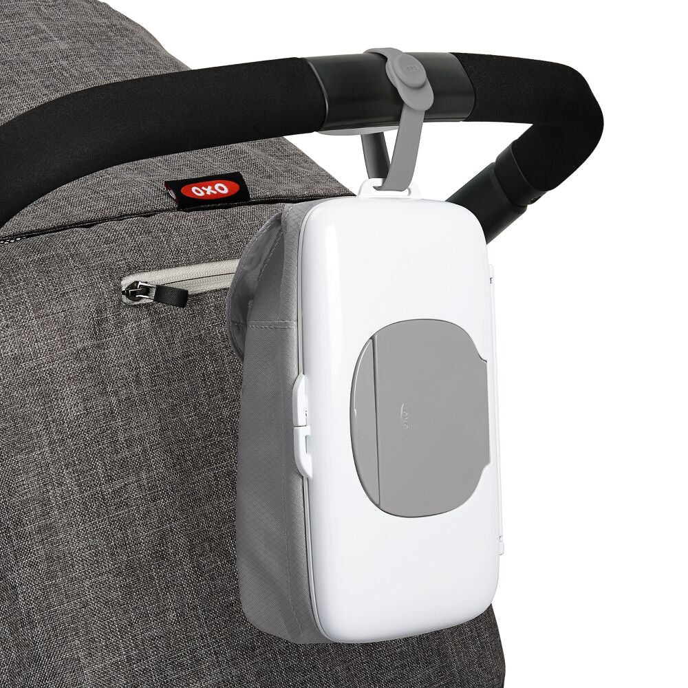 On-the-Go Wipes Dispenser with Diaper Pouch J9