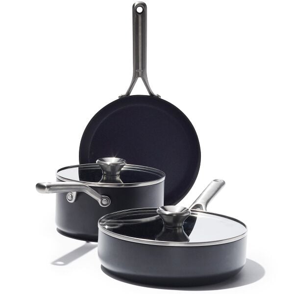 OXO Ceramic Professional Non-Stick 5-Piece Cookware Set Z1