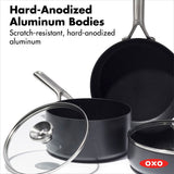 OXO Ceramic Professional Non-Stick 5-Piece Cookware Set Z1