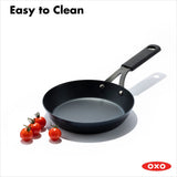 Carbon Steel Obsidian Series 8-Inch Frypan with Silicone Sleeve M3