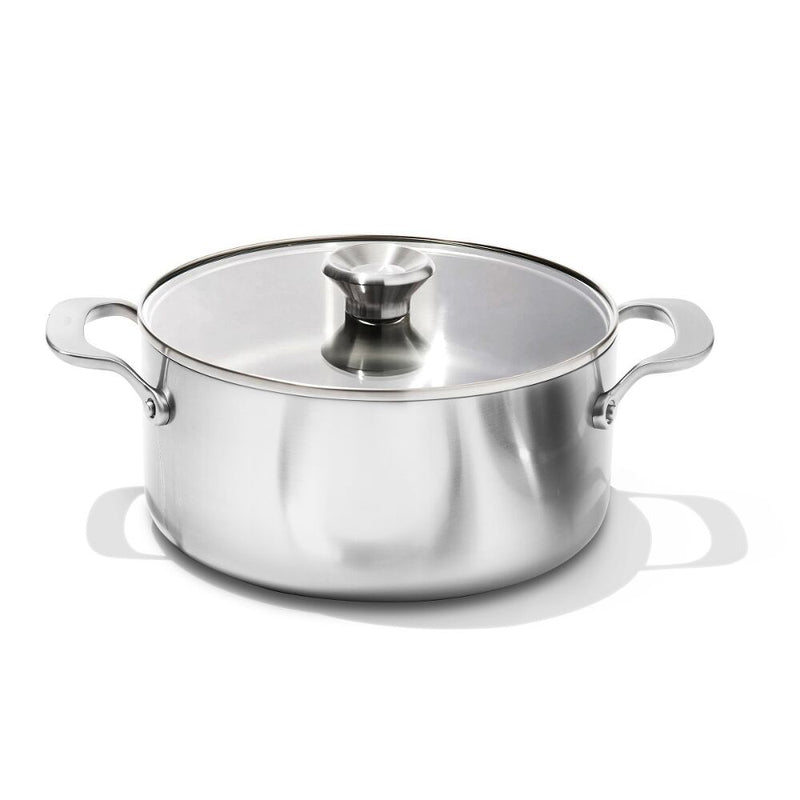 Stainless Steel Mira Series 5.2qt Casserole And Lid E4