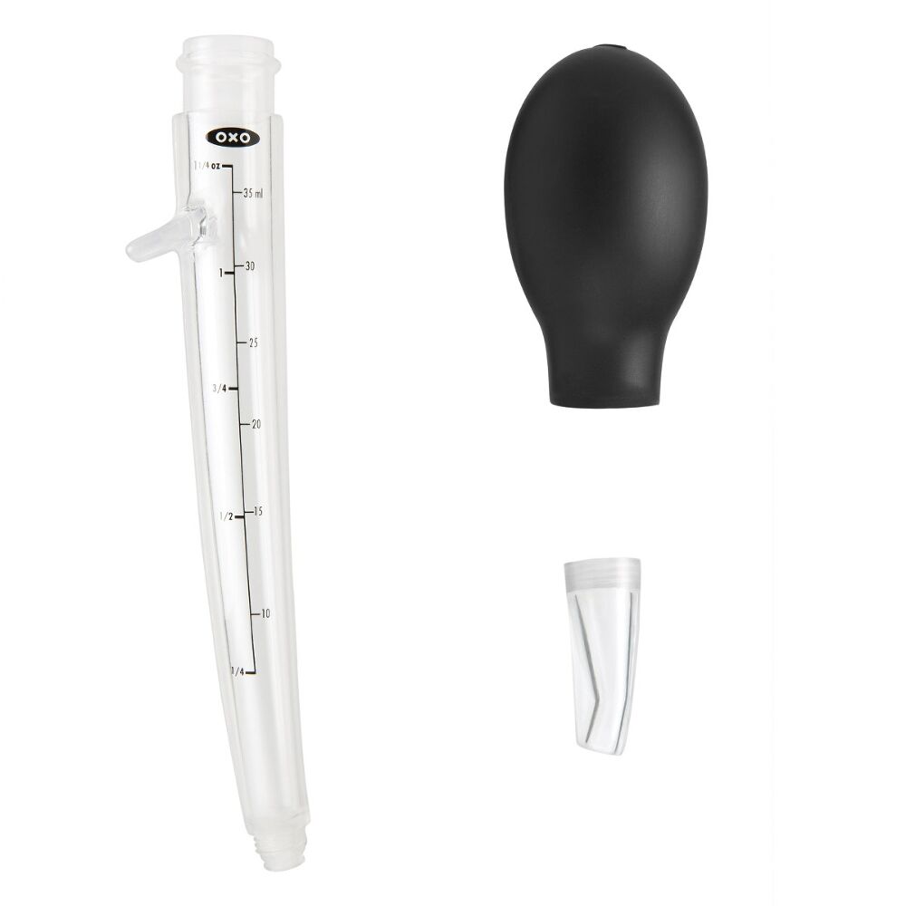 Angled Baster With Cleaning Brush L8