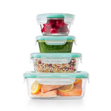 OXO Good Grips 12 Piece Smart Seal Glass Container Set E9