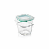 4 Piece Smart Seal Glass Mini Square Container Set R3