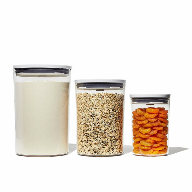 3-Piece POP Round Canister Graduated Set M7