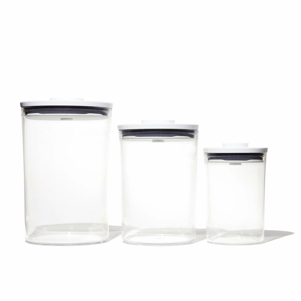 3-Piece POP Round Canister Graduated Set M7