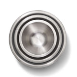 3-Piece Stainless Steel Mixing Bowl Set - Blue/Gray F6