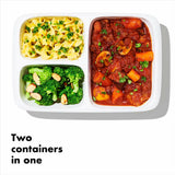 Prep & Go 4.1-Cup Divided Container K1