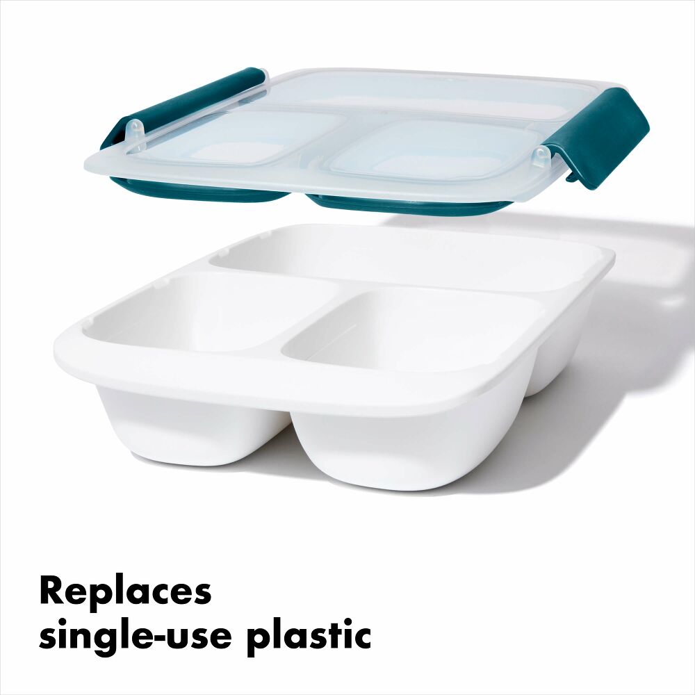 Prep & Go 4.1-Cup Divided Container K1