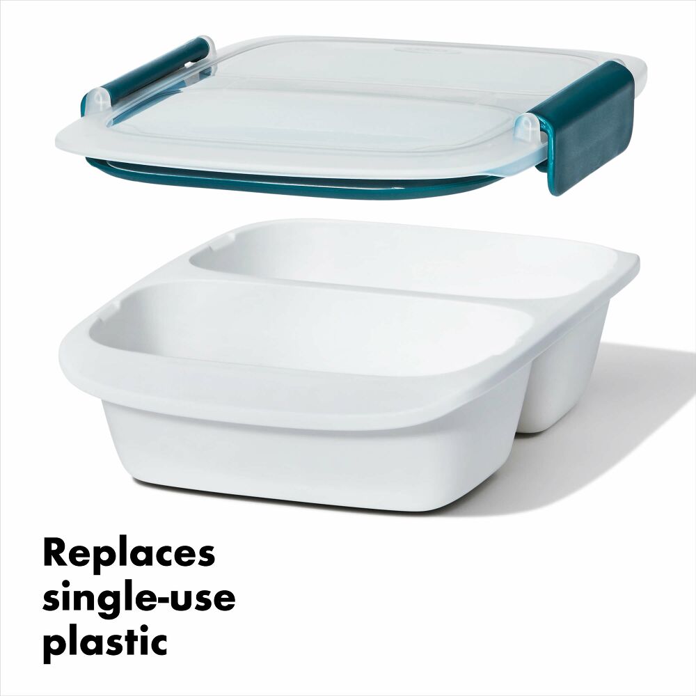 Prep & Go 2-Cup Divided Container D8
