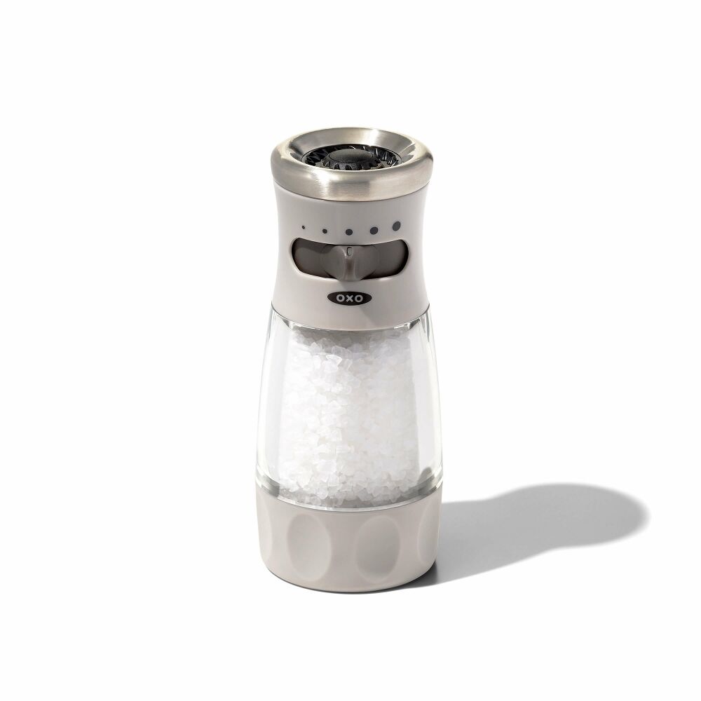 Contoured Mess-Free Salt Grinder G8