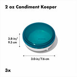 Prep & Go Condiment Keepers X9