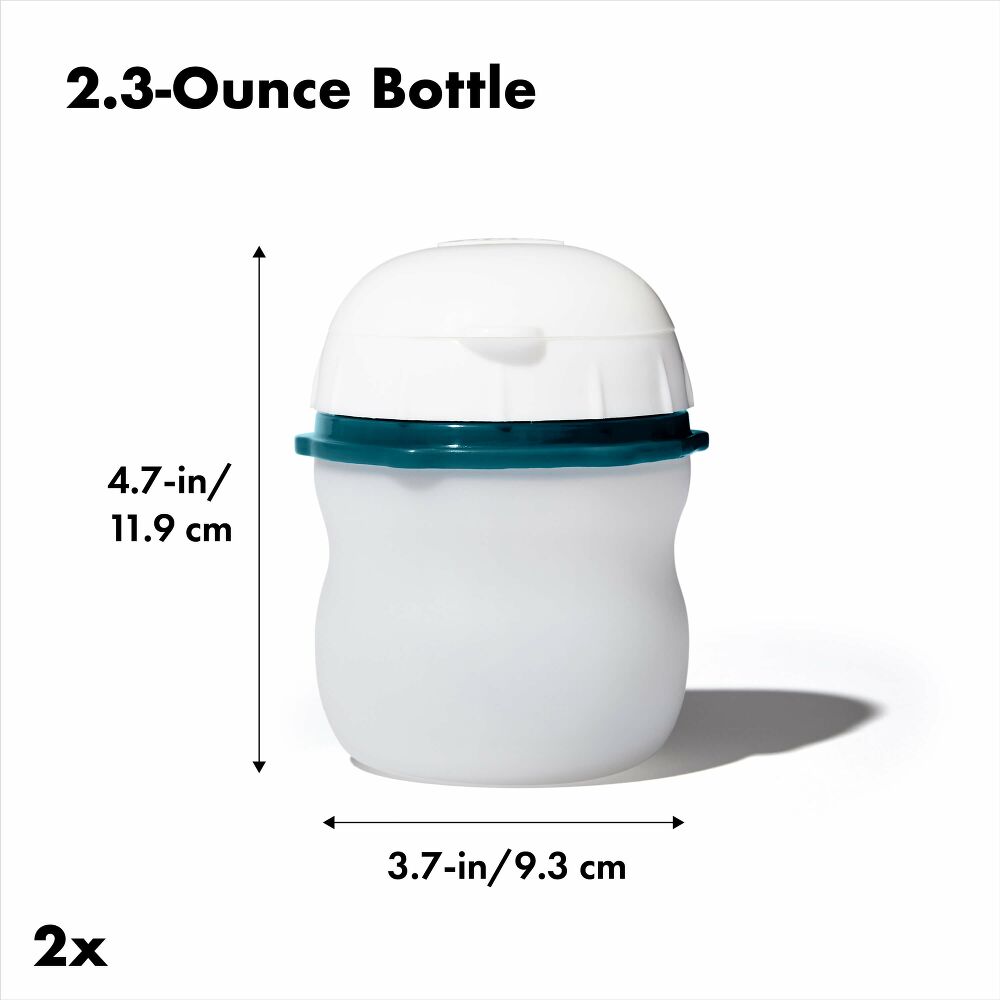 Prep & Go Silicone Squeeze Bottle - 2 Pack J5