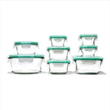16 Piece Glass Smart Seal Everyday Container Set T1