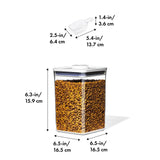 OXO Good Grips Pet POP Container – 4.4 Qt/4.2 L with Scoop B0