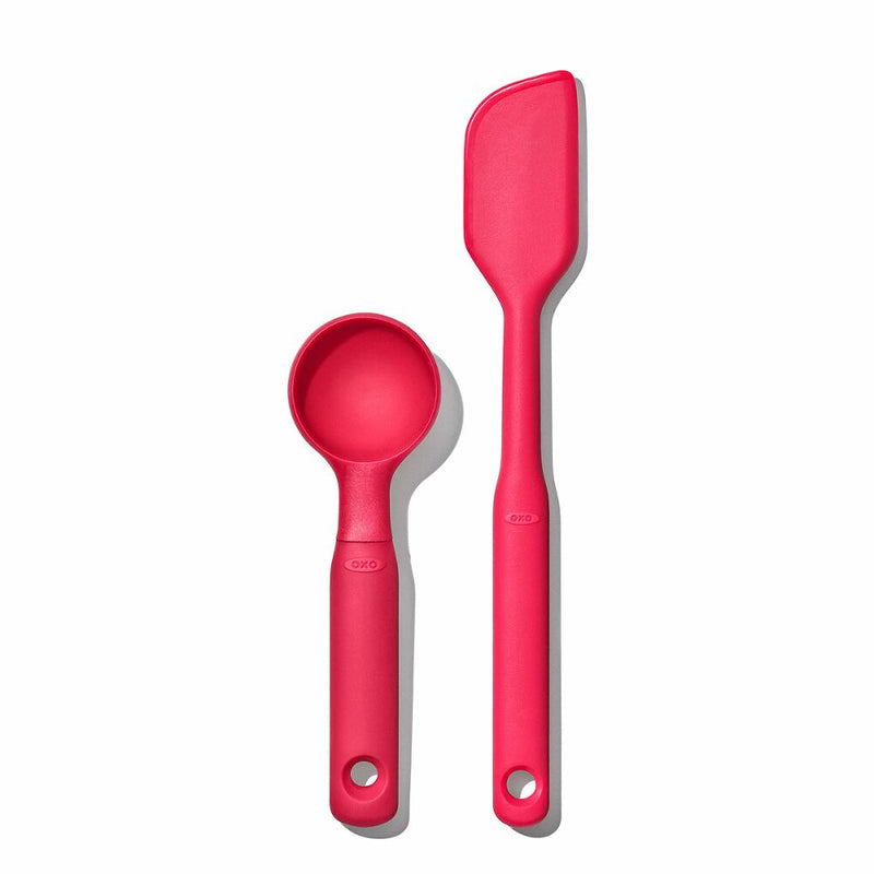 Silicone Cookie Scoop & Small Spatula Set I9