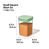 3-Piece POP Container Set with Mini Scoops R8