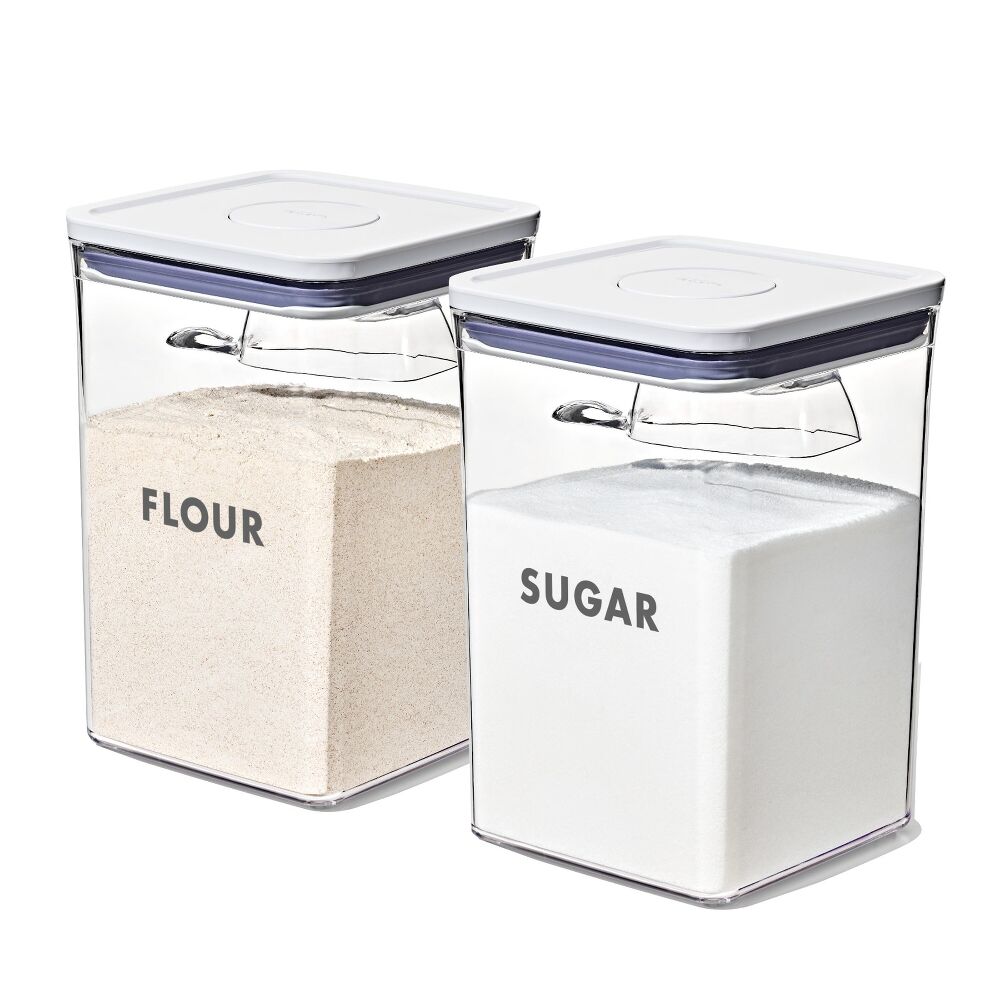 8-Piece Prelabeled Baking POP Container Set Y0
