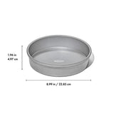 Non-Stick Pro Clear Coated 9 In Round Cake Pan W0