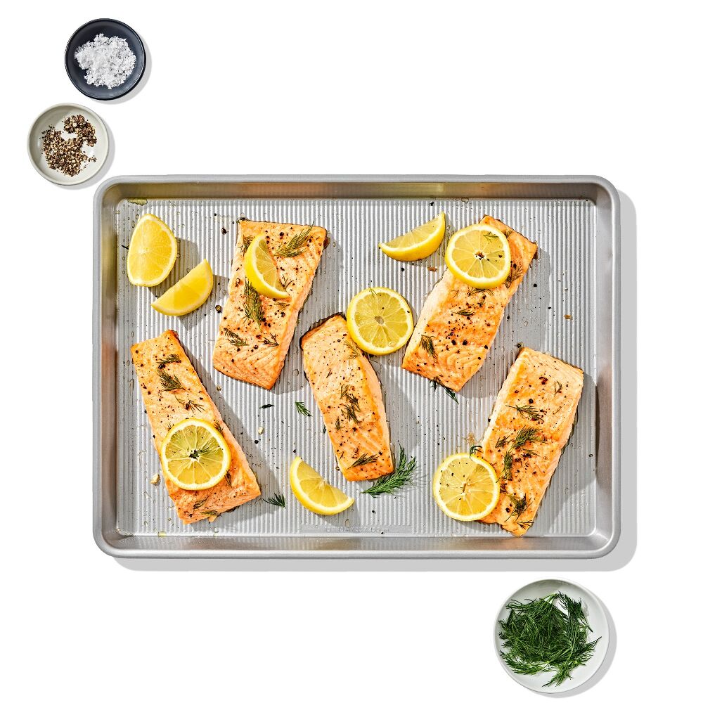 Non-Stick Pro Clear Coated Half Sheet Pan Z4