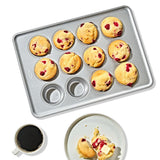 Nonstick Pro Clear Coated 12 Cup Muffin Pan E1