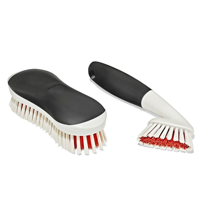 Grout Brush & Heavy Duty Scrub Brush Combo Set W5