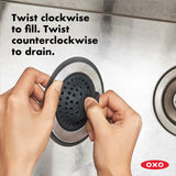 2-in-1 Silicone Sink Strainer with Stopper P1