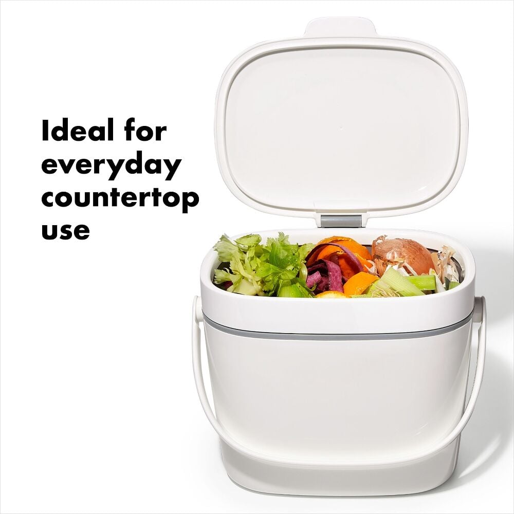 Easy-Clean Compost Bin - 1.75 Gal Z8