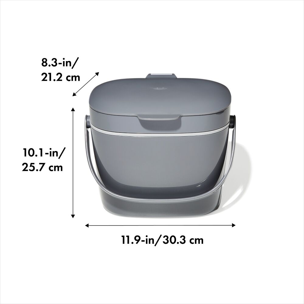 Easy-Clean Compost Bin - 1.75 Gal Z8