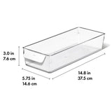 Refrigerator Storage Bin 5 In X 14 In B0