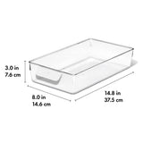 Refrigerator Storage Bin 8 In X 14 In I9